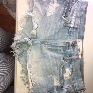 Abercrombie High Waisted Shorts